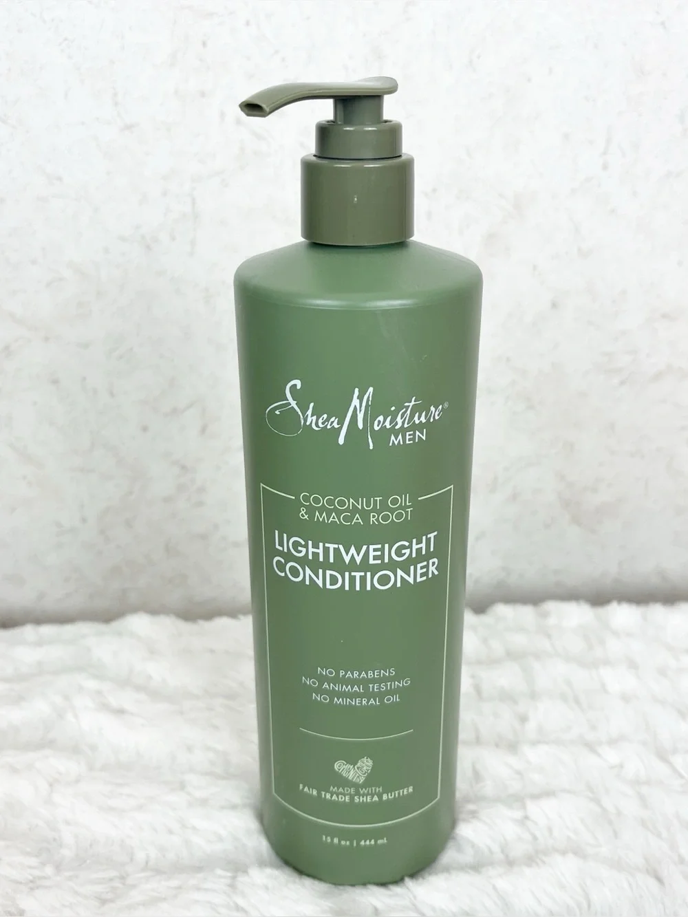 Shea Moisture Men Coconut Oil & Maca Root Lightweight Conditioner 15 Oz